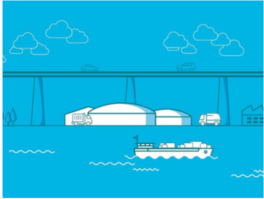 Une nouvelle usine de méthanisation sur le port de Gennevilliers