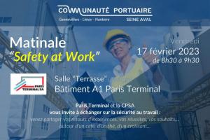 Matinale "Safety at Work"