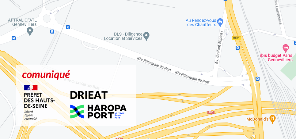 TRAVAUX - Fermeture de nuit de la route Principale du Port