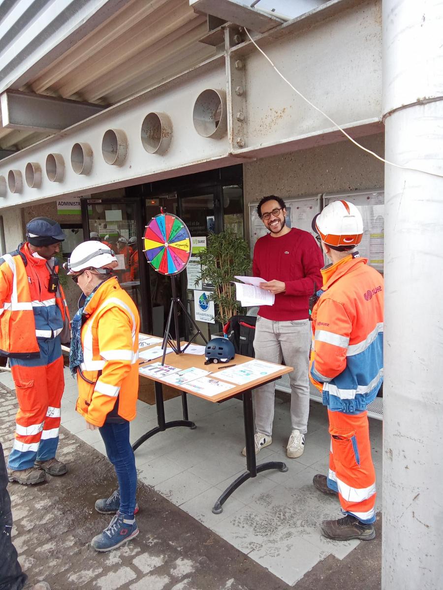 Atelier de sensibilisation chez Suez