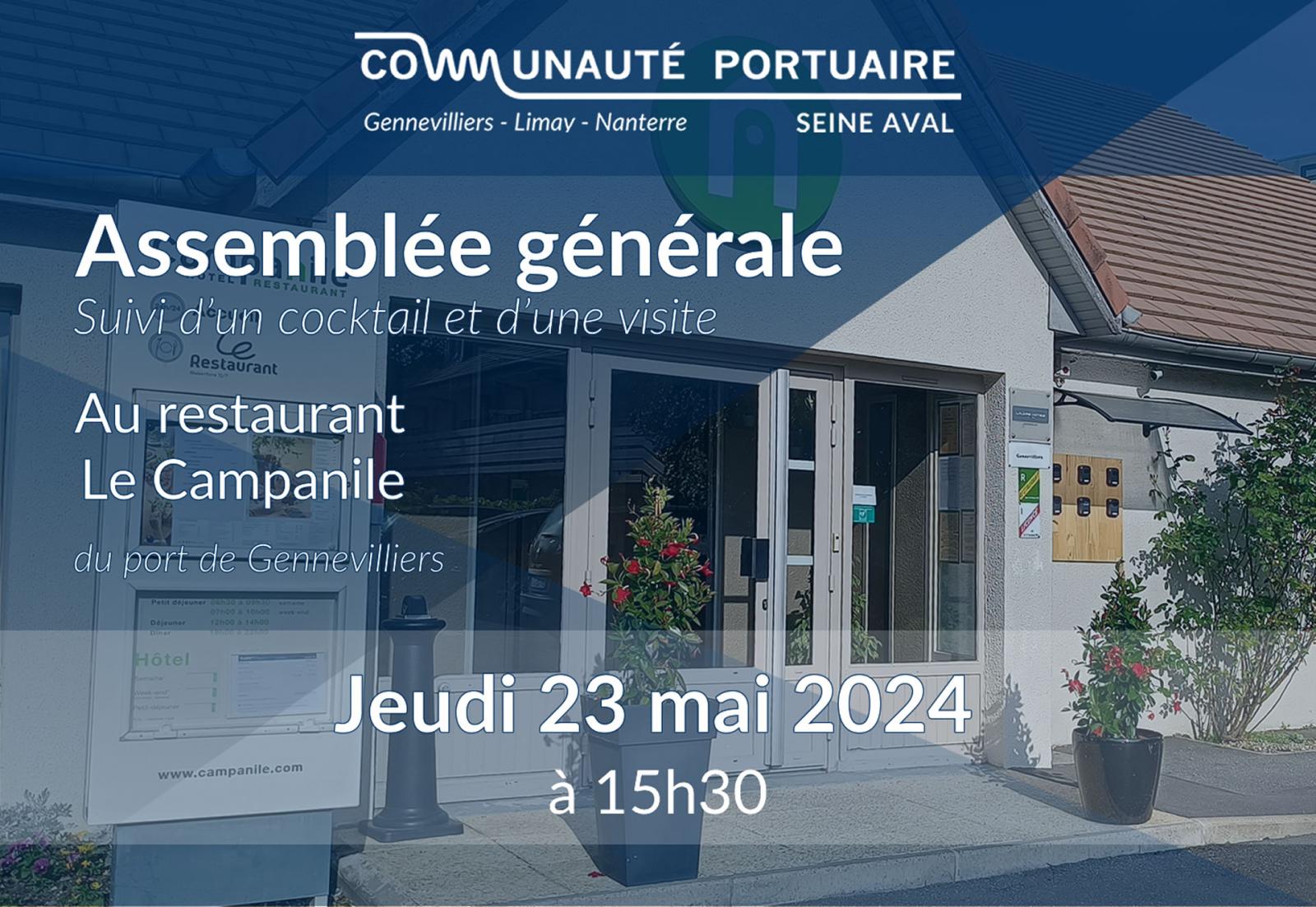 Assemblée de la CPSA au port de Gennevilliers