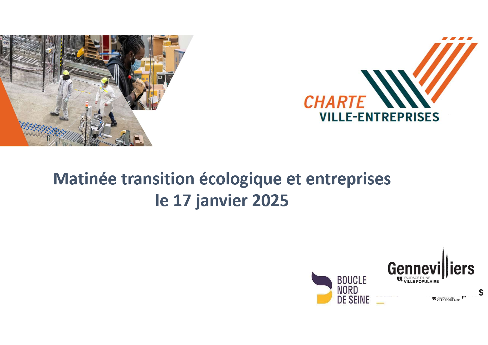 Matinée transition écologique et entreprises