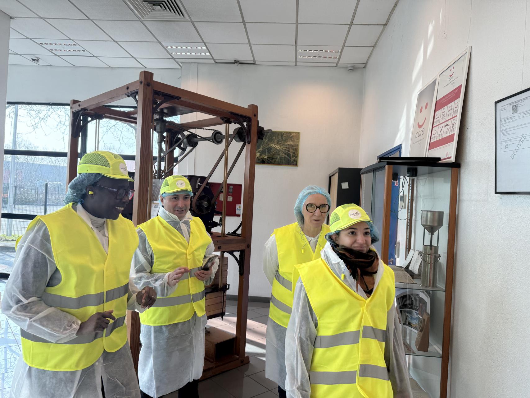 Visite de la Sous-Préfète des Hauts-de-Seine sur le Port de Gennevilliers.