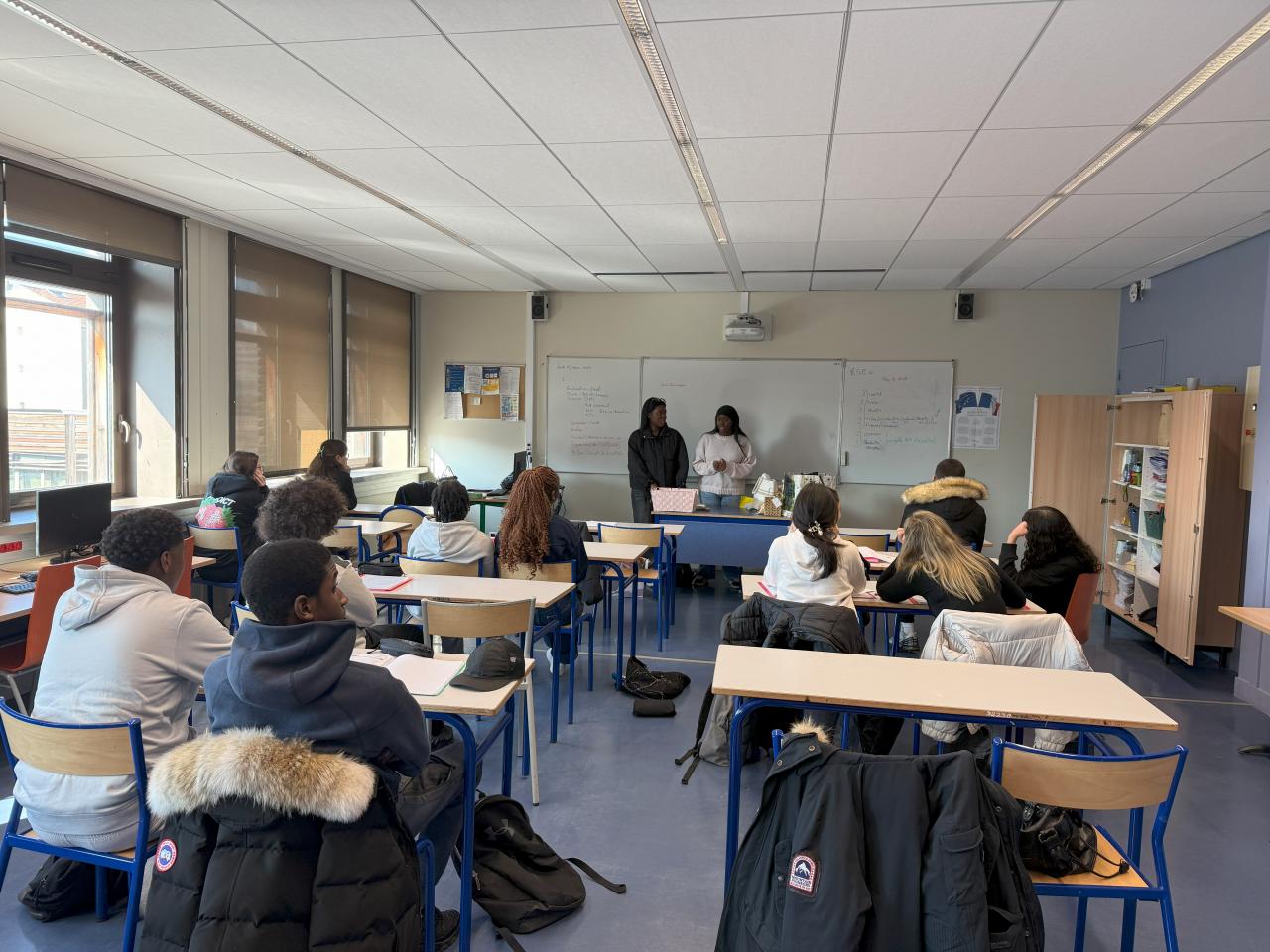 La communauté portuaire échange avec les étudiants du lycée de Prony !