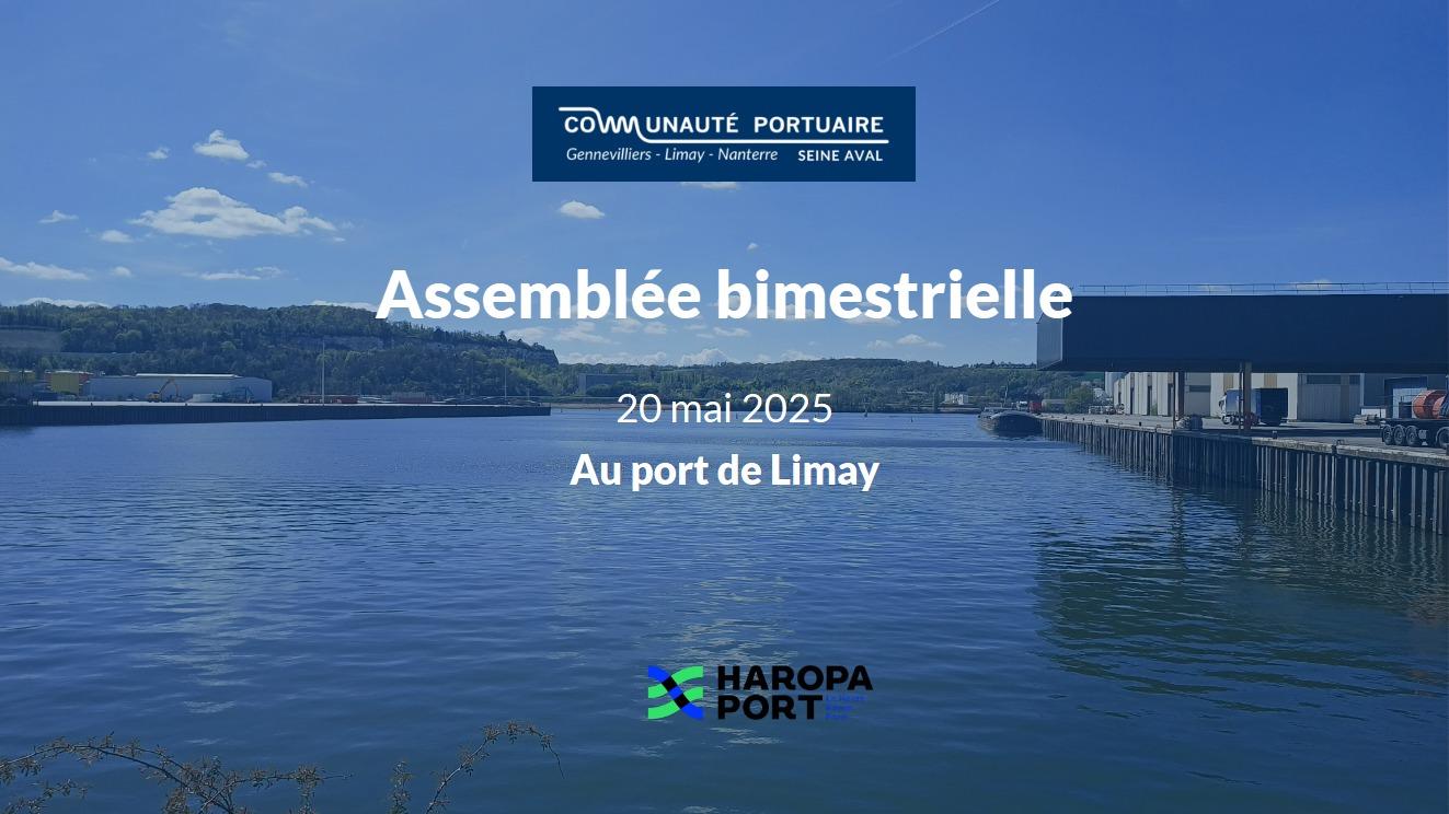 Assemblée bimestrielle au Port de Limay