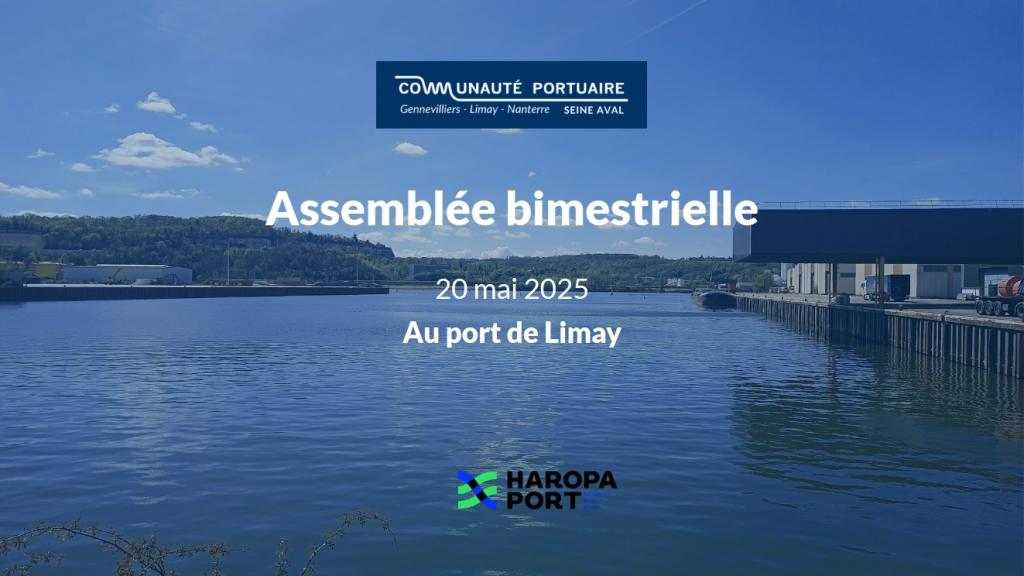 Assemblée bimestrielle au Port de Limay