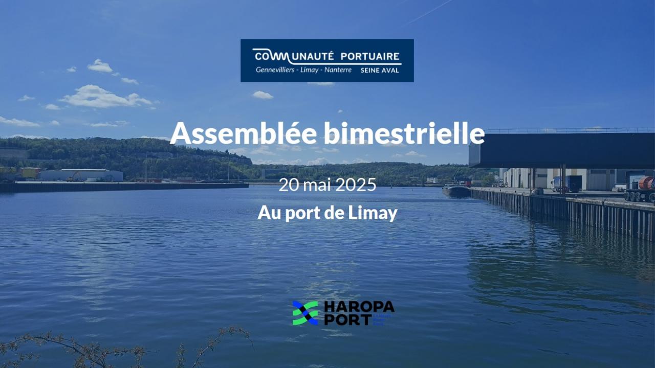 Assemblée bimestrielle au Port de Limay