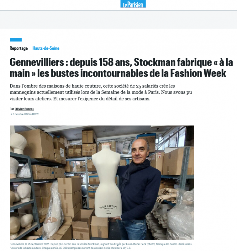 Lu dans Le Parisien du 03/10/2025