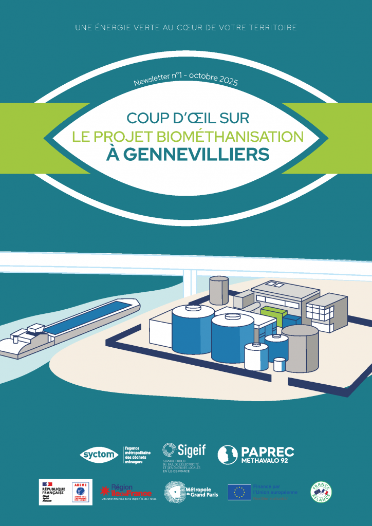Coup d’oeil sur le projet biométhanisation à Gennevilliers