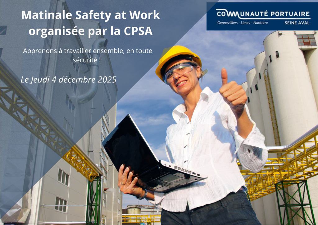 Matinale Safety at Work par la Communauté Portuaire Seine Aval