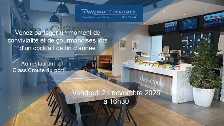 Cocktail de fin d'année « Les Amis du Port »