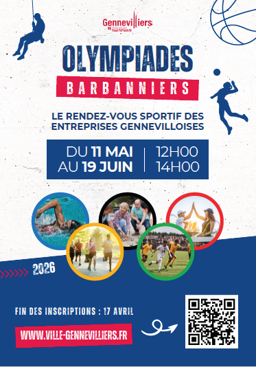 Olympiades des Barbanniers en 2026 : DERNIER JOUR POUR S’INSCRIRE