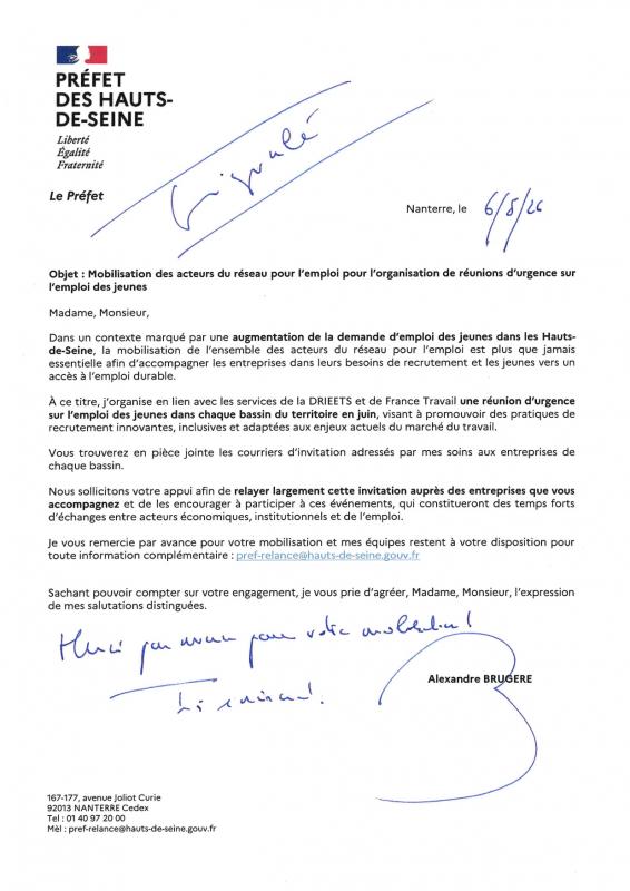 Mobilisation pour l'emploi des jeunes : Rendez-vous le 15 juin 2026 à Colombes