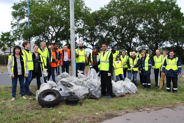 Clean eco 2019 : 29 bnvoles, 30 sacs, 1h !